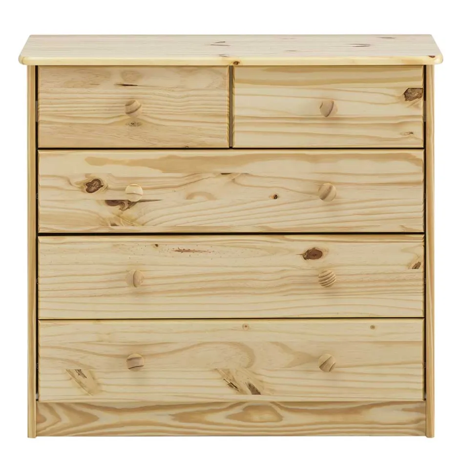 Wohnen Echtholz Kommode aus Kiefer Massivholz - Eildon