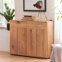 Echtholz Kommode 2-türig - Mabasa^Wohnen Discount