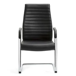 Wohnen Echtleder Schwingstuhl mit Armlehnen - Fieston