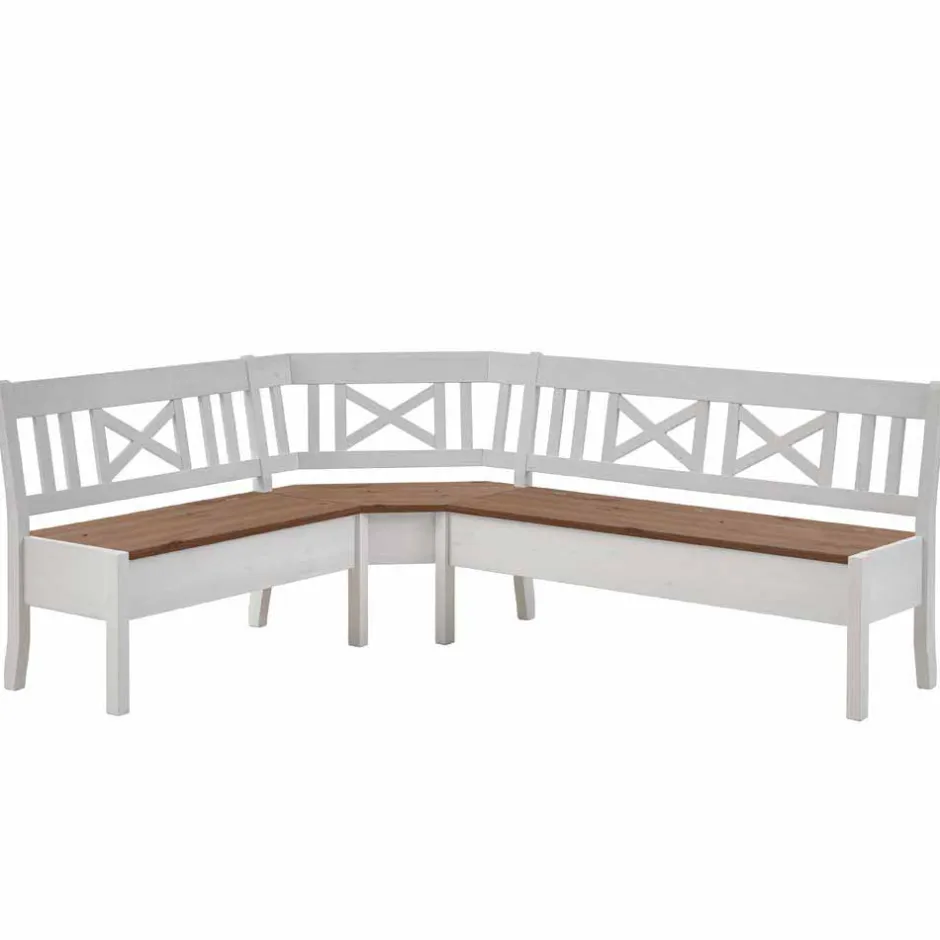 Eckbank Barlad in Massivholz Kiefer^Wohnen Sale