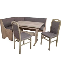 Eckbank Gruppe in Braun - Yochana (vierteilig)^Wohnen Clearance