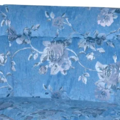 Wohnen Eckbank in Blau und Buche - Afrina