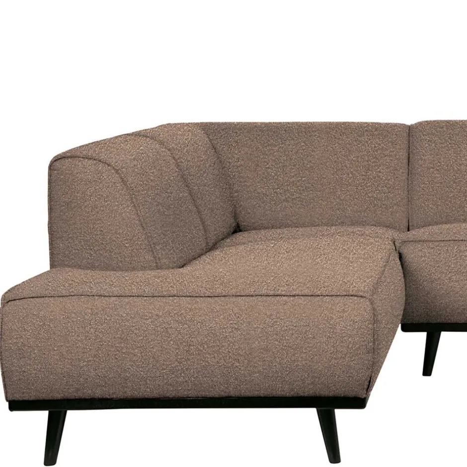 Eckcouch in hellem Braun Buklee - Mercana^Wohnen New