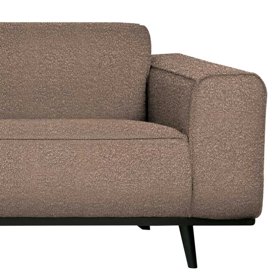 Eckcouch in hellem Braun Buklee - Mercana^Wohnen New