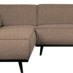 Eckcouch in hellem Braun Buklee - Mercana^Wohnen New