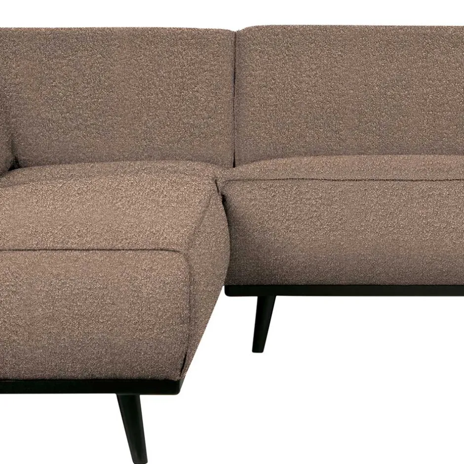 Eckcouch in hellem Braun Buklee - Mercana^Wohnen New