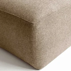 Wohnen Eckcouch Sofalandschaft in Beige Chenille - Ruhnau