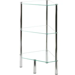 Eckregal Janica aus Glas^Wohnen