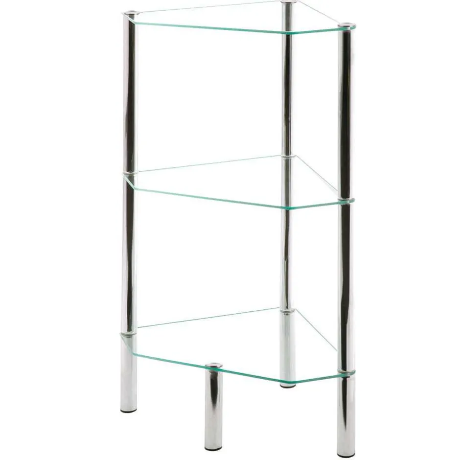 Eckregal Janica aus Glas^Wohnen