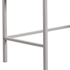 Eckschreibtisch in Hellgrau - Barossio^Wohnen Outlet