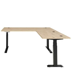 Eckschreibtisch mit T Gestell - Kuetra^Wohnen Outlet