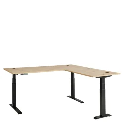 Eckschreibtisch mit T Gestell - Kuetra^Wohnen Outlet