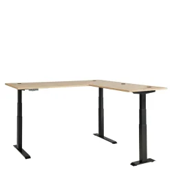 Eckschreibtisch mit T Gestell - Kuetra^Wohnen Outlet