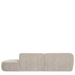 Wohnen Ecksofa in Beige Webstoffbezug - Mauricios