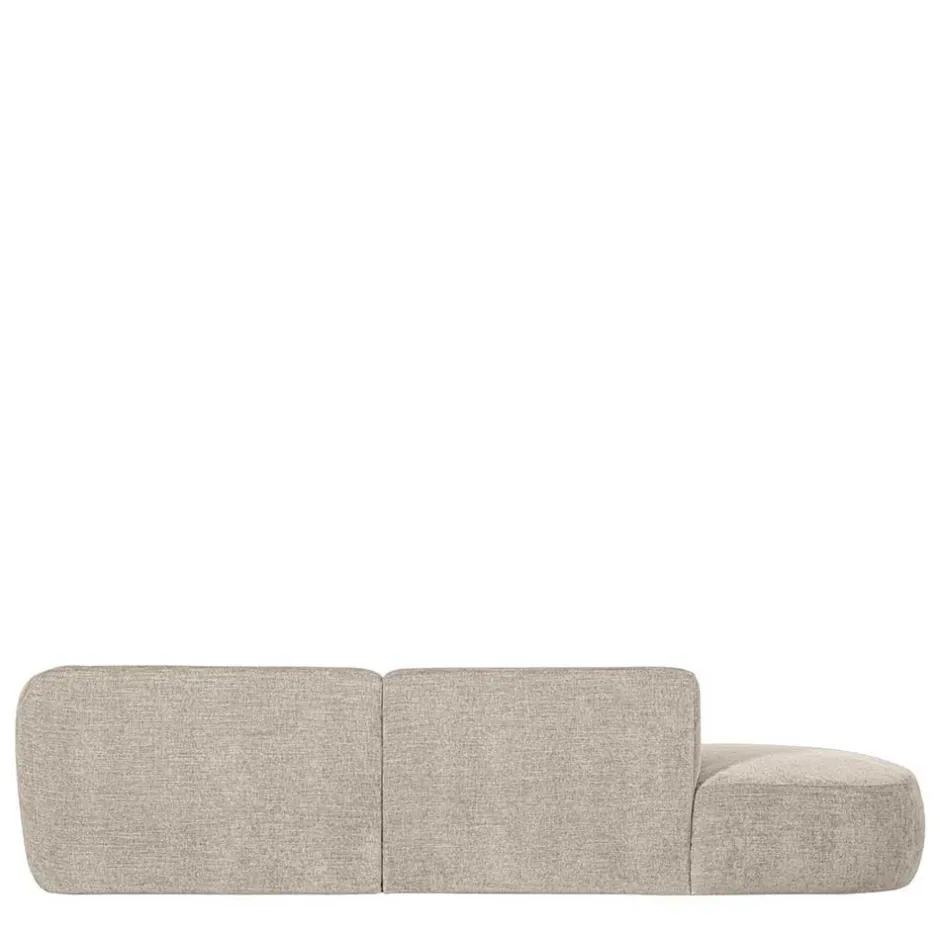 Wohnen Ecksofa in Beige Webstoffbezug - Mauricios