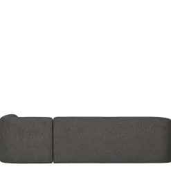 Ecksofa in Schwarzgrau Chenille - Barat^Wohnen Outlet