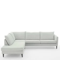 Wohnen Ecksofa L-Couch in Offwhite - Udessa