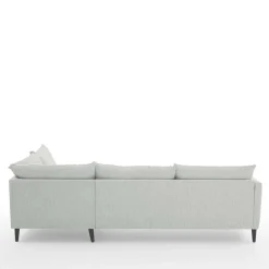 Wohnen Ecksofa L-Couch in Offwhite - Udessa