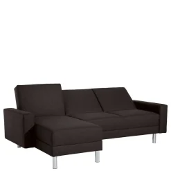 Wohnen Ecksofa mit Hocker und Schlaffunktion - Tagalog (zweiteilig)