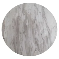 Wohnen Edle Esstischgruppe in Rund - Lion (fünfteilig)