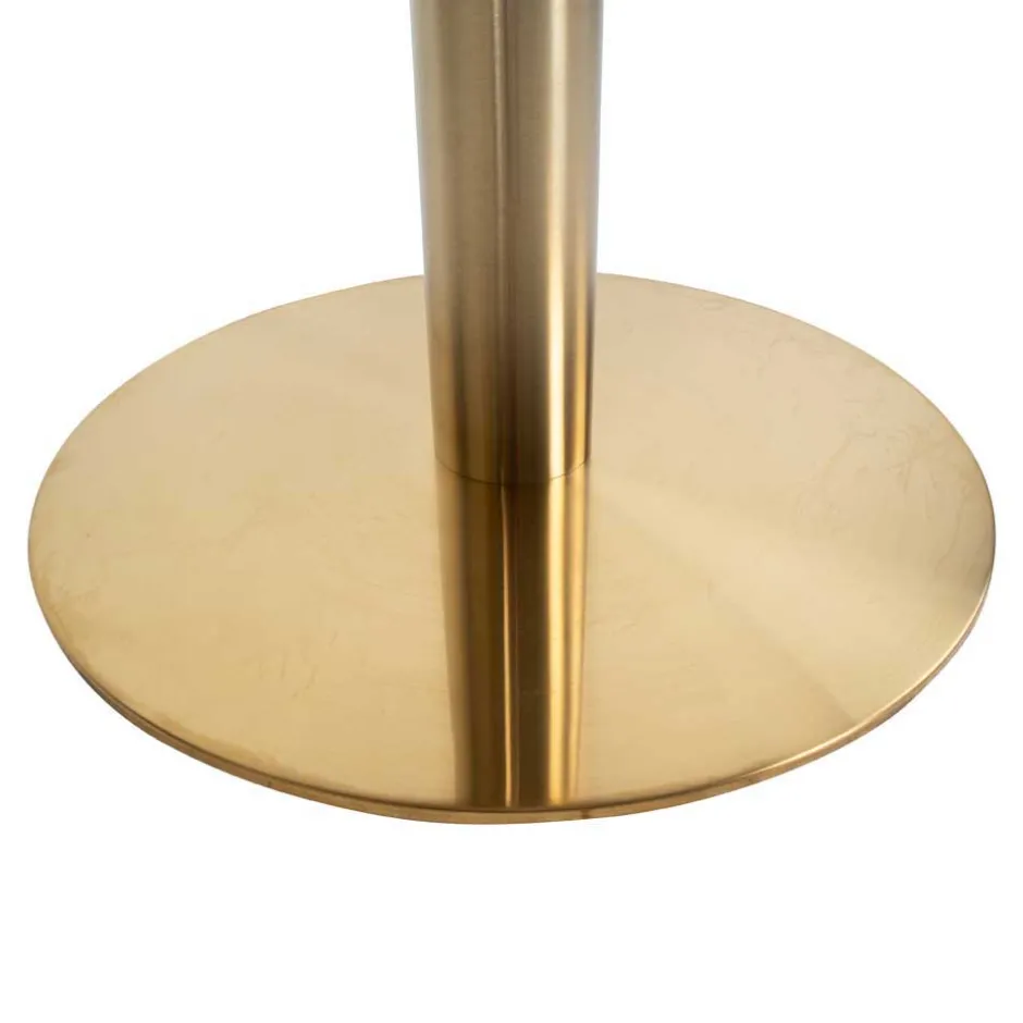 Wohnen Edle Esstischgruppe in Rund - Lion (fünfteilig)