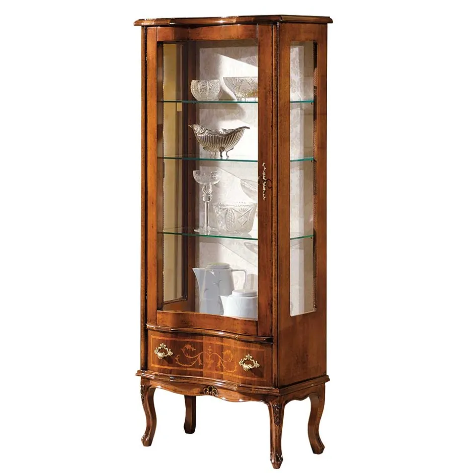 Edle Standvitrine in italienischem Design - Venerdina^Wohnen Best