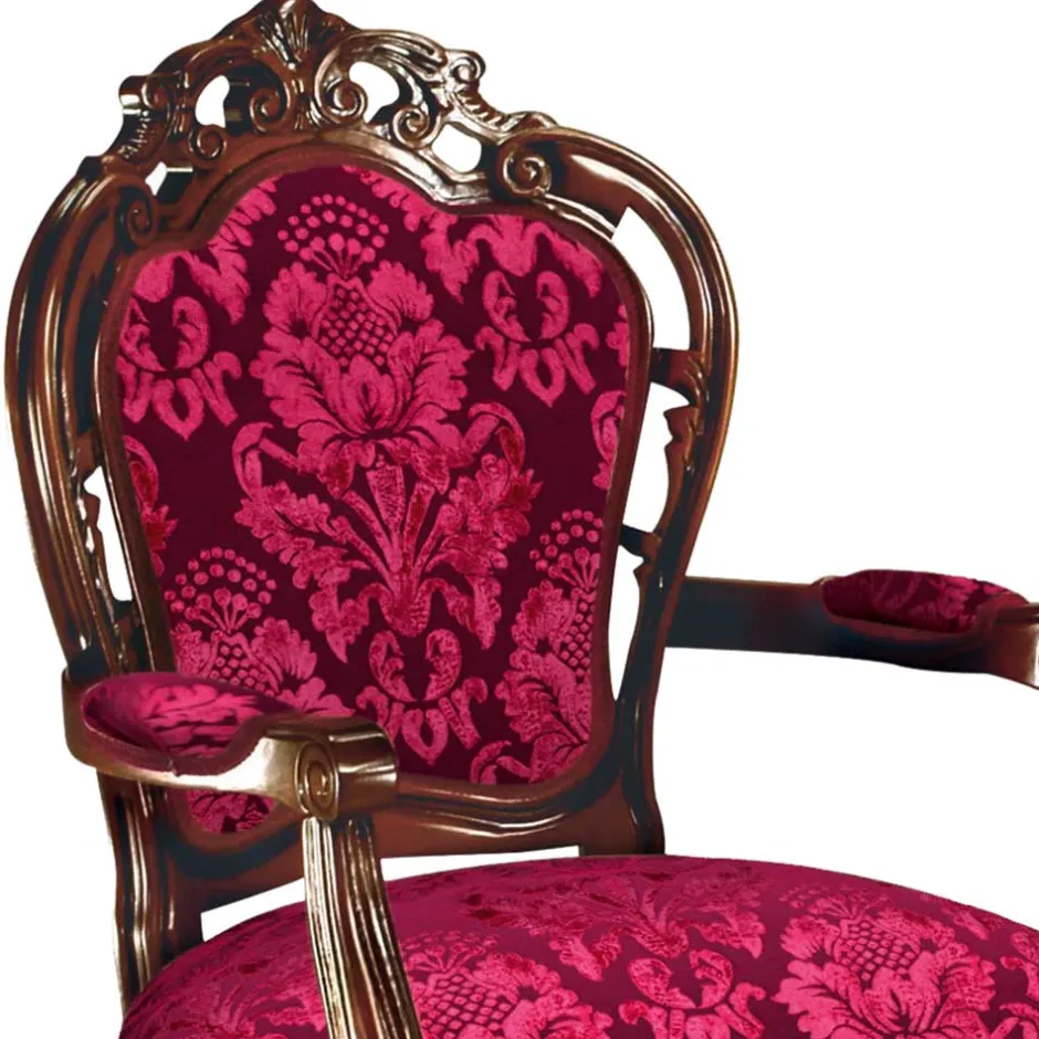 Wohnen Edler Armlehnenstuhl im Barock Stil - Ursanna