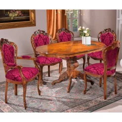 Wohnen Edler Armlehnenstuhl im Barock Stil - Ursanna