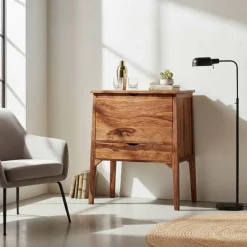 Edler Barschrank aus Sheesham Massivholz - Finaly^Wohnen New