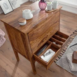 Edler Barschrank aus Sheesham Massivholz - Finaly^Wohnen New