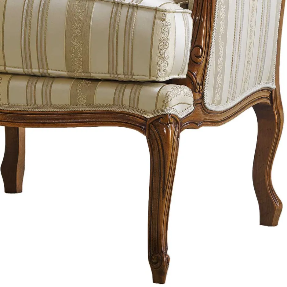 Wohnen Edler Ohrensessel in Beige und Cremefarben - Hulmane