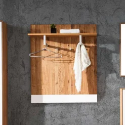 Edles Garderobenpaneel aus Wildeiche & Glas - Mandrey^Wohnen Sale