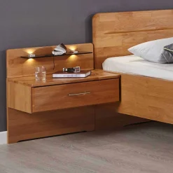 Ehebett und Nachtkonsolen Apolios in Erle teilmassiv (dreiteilig)^Wohnen