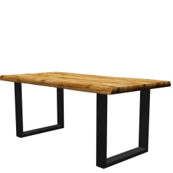 Wohnen Eiche Baumkanten Tisch in 12 Formaten - Practonya