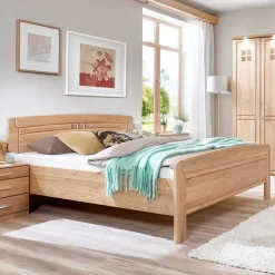 Eiche Bettgestell 180 oder 200 cm Breite - Sendician^Wohnen Clearance