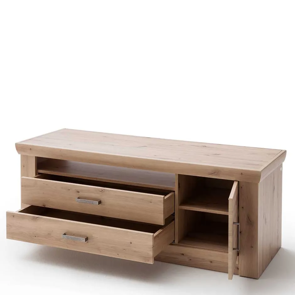 Eiche Dekor TV Board mit 2 Schubladen - Wykina^Wohnen Hot