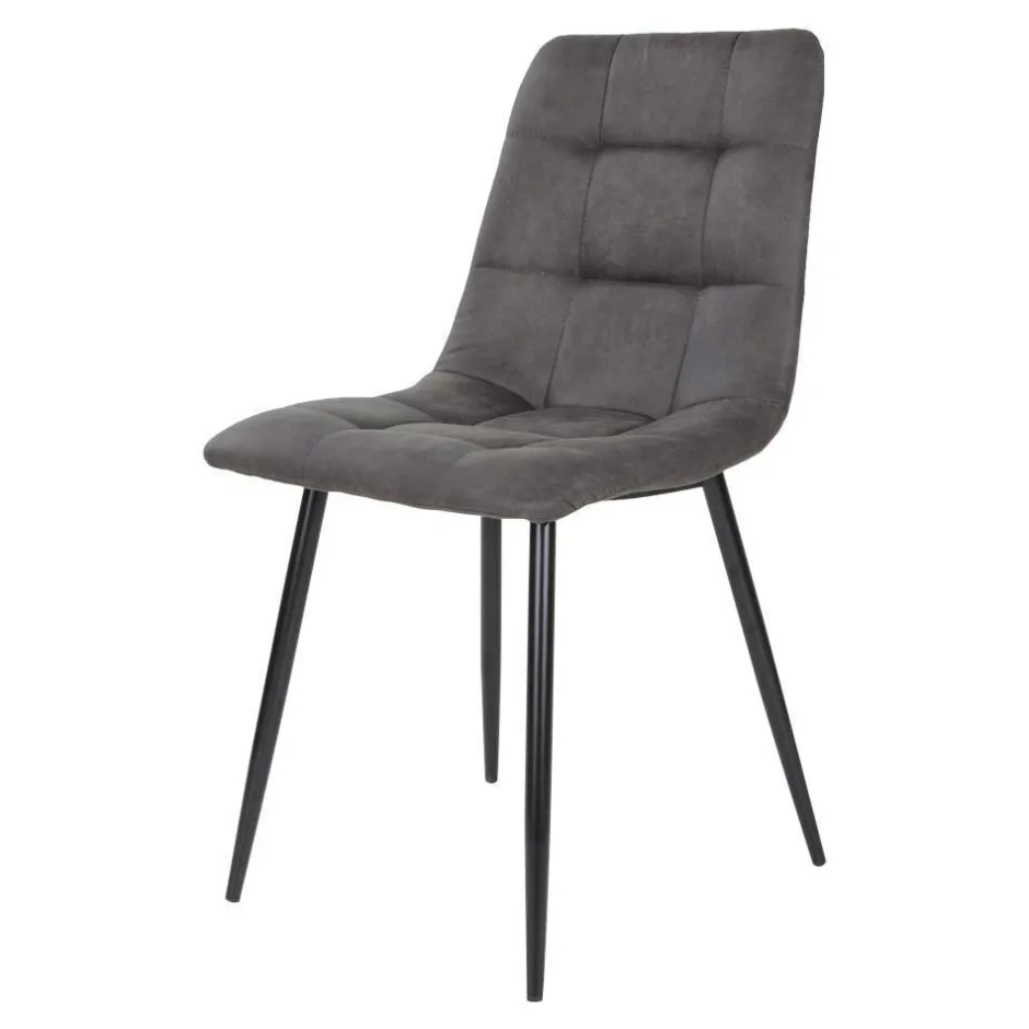 Wohnen Eiche Esstisch & 6 Polsterstühle - Tricky (siebenteilig)