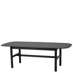 Eiche Massivholz Couchtisch in Schwarz - Gracey^Wohnen Clearance