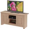 Wohnen Eichefarbenes Landhaus TV Board 120x58x39 cm - Eliandas