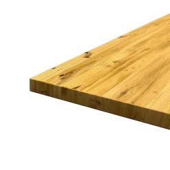 Eichenholz Esszimmertisch mit X Füßen - Udot^Wohnen Sale