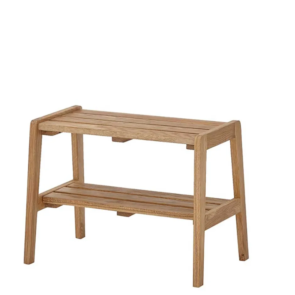 Eichenholz Flurbank mit Ablage - Gangizo^Wohnen Hot