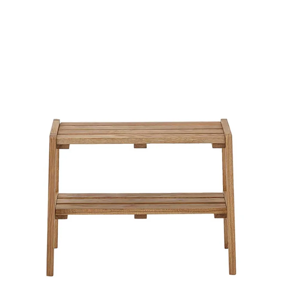 Eichenholz Flurbank mit Ablage - Gangizo^Wohnen Hot