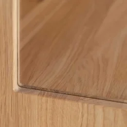 Eichenholz Highboard mit Hirnholz Applikation - Deruta^Wohnen Best