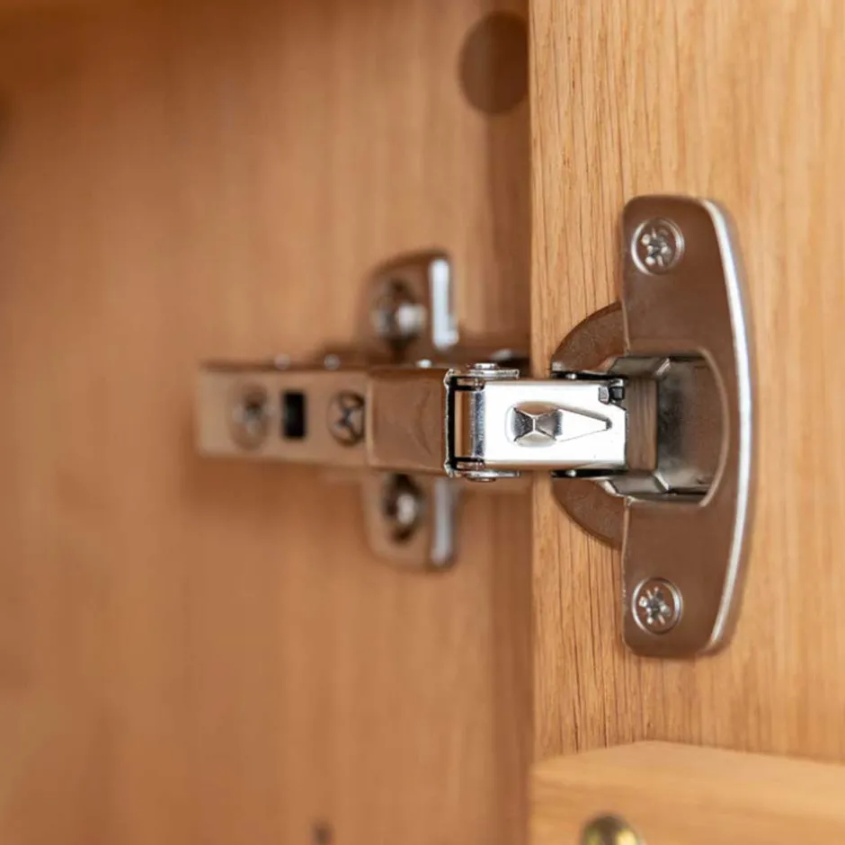 Eichenholz Highboard mit Hirnholz Applikation - Deruta^Wohnen Best