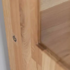 Wohnen Eichenholz Highboard Vitrine modern - Judita