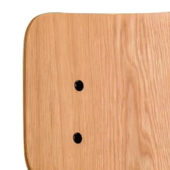 Wohnen Eichenholz Stuhl mit Polster - Onan (2er Set)