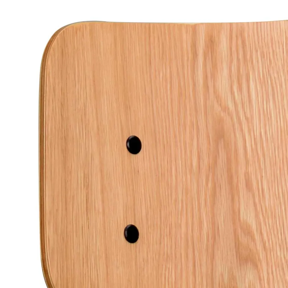 Wohnen Eichenholz Stuhl mit Polster - Onan (2er Set)