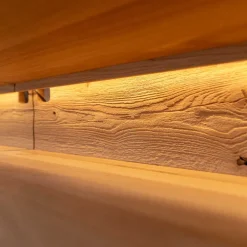 Eichenholz TV Board mit Hirnholz Applikation - Deruta^Wohnen Best