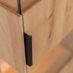 Wohnen Eichenholz Vitrine mit LED Beleuchtung - Judita