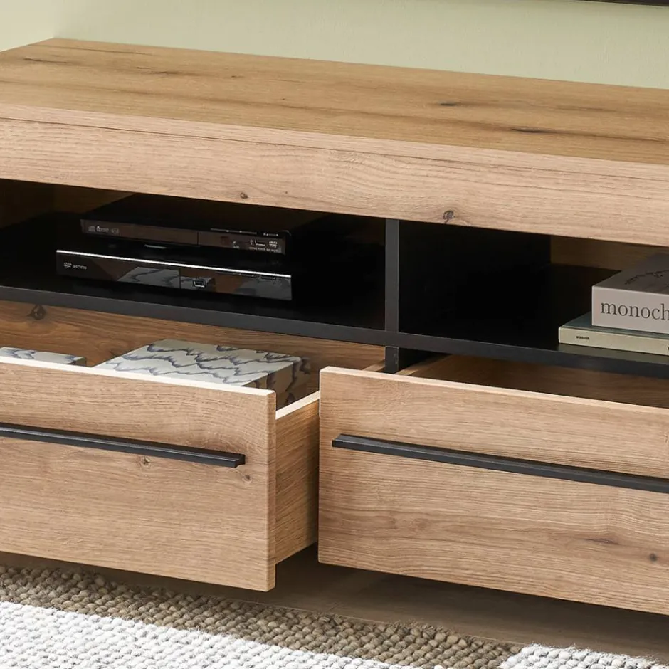 Eicheoptik Wohnzimmermöbel Set - Brocus (vierteilig)^Wohnen Best